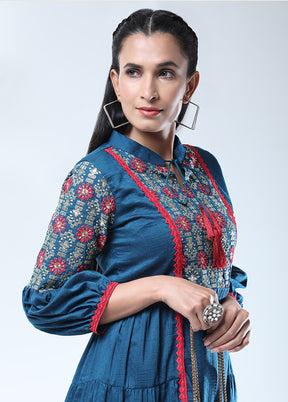 Rama Readymade Viscose Dress - Indian Silk House Agencies
