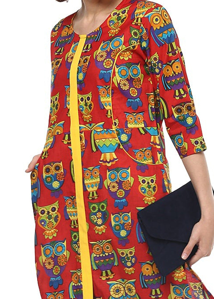 Multicolor Readymade Cotton Kurti