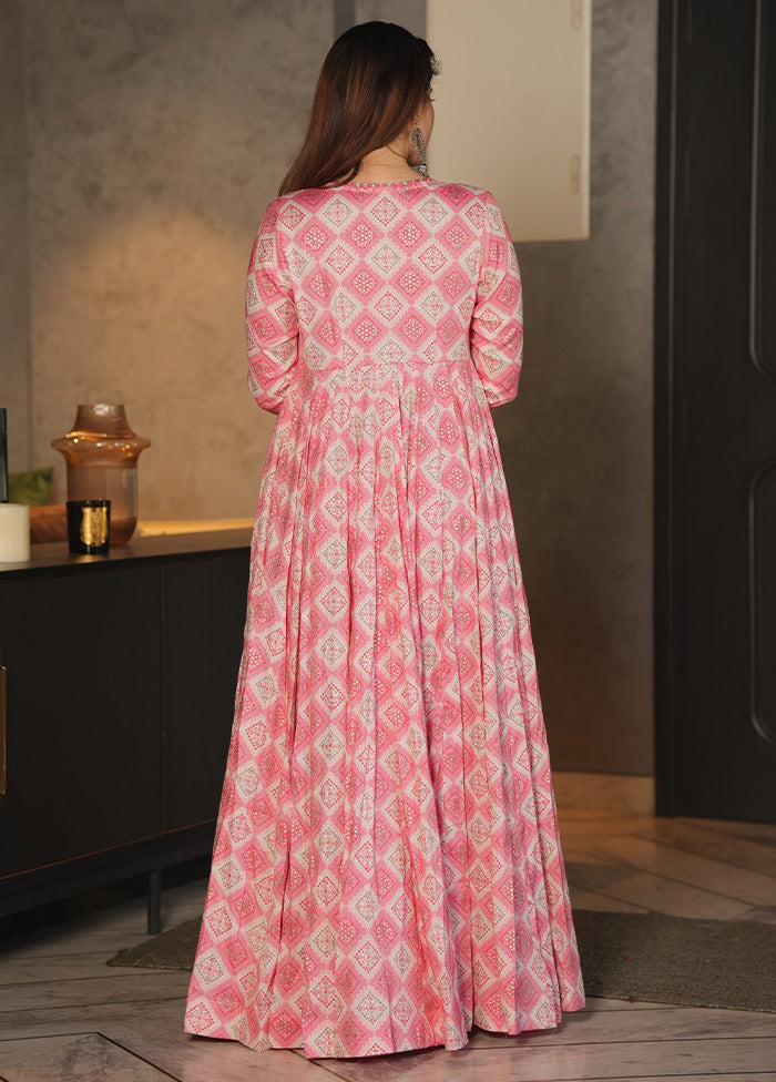 3 Pc Pink Digital Printed Rayon Coord Set VDUF14082027 - Indian Silk House Agencies