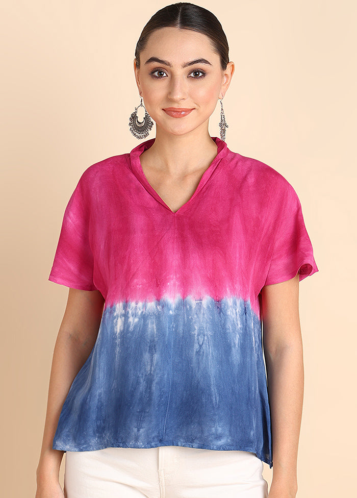 Pink Readymade Rayon Top