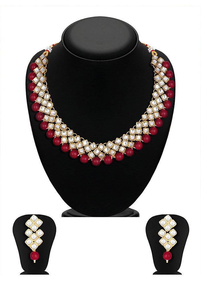 Multicolor Zinc Glossy Jewellery Set