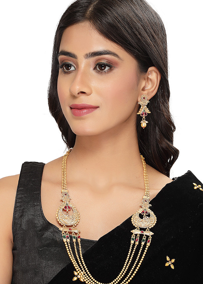 Multicolor Alloy Glossy Jewellery Set