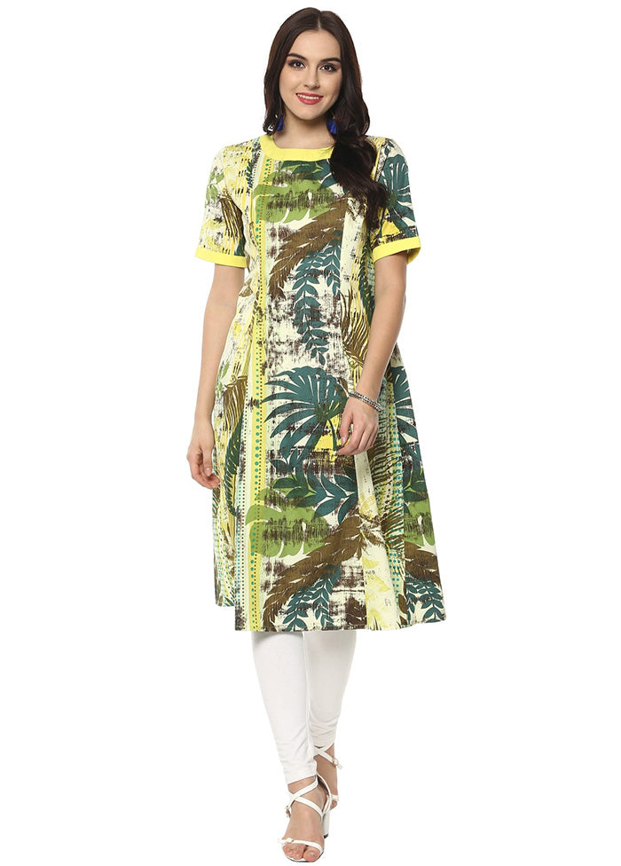 Multicolor Readymade Cotton Kurti