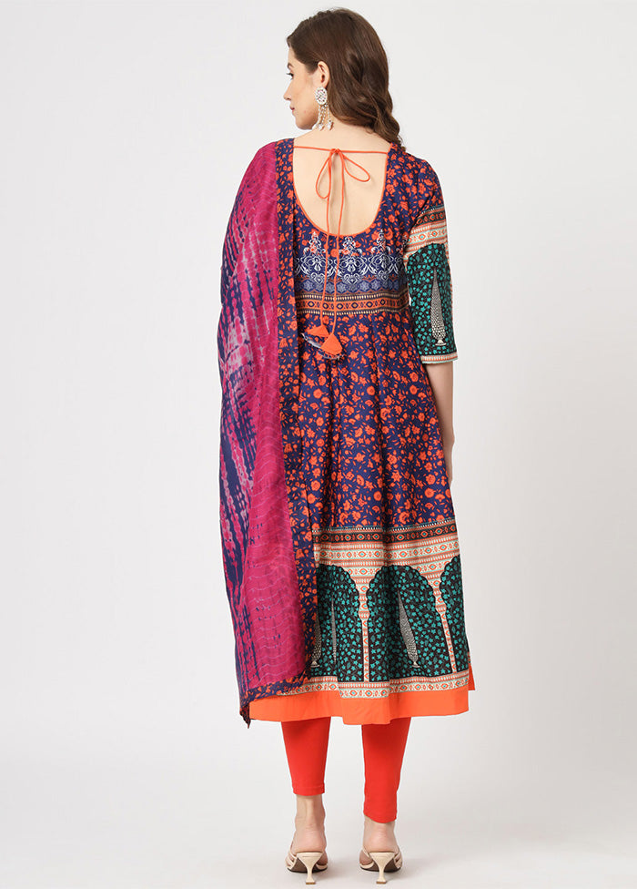 Multicolor Readymade Rayon Kurti