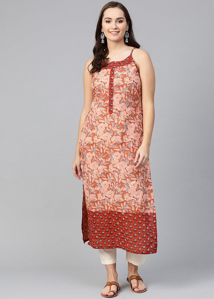 Coral Readymade Cotton Kurti