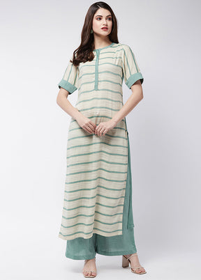 Green Readymade Viscose Kurti