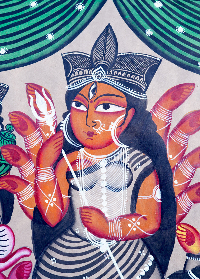 Patachitra Maa Durga Painting