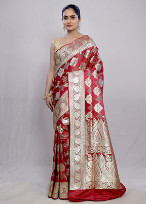 Maroon & Green Banarasi Duo Combo