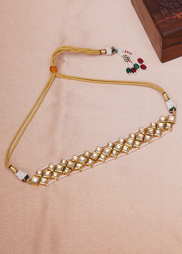 Multicolor Brass Gold Plating Necklace