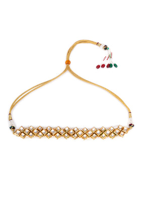 Multicolor Brass Gold Plating Necklace