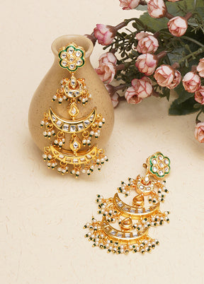 Multicolor Brass Gold Plating Earrings