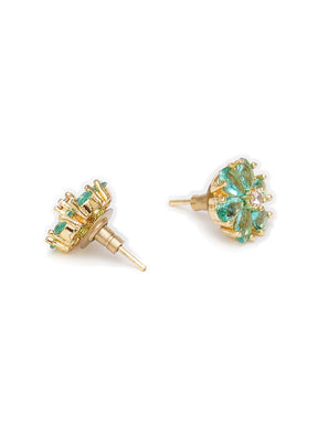 Multicolor Brass Gold Plating Earrings