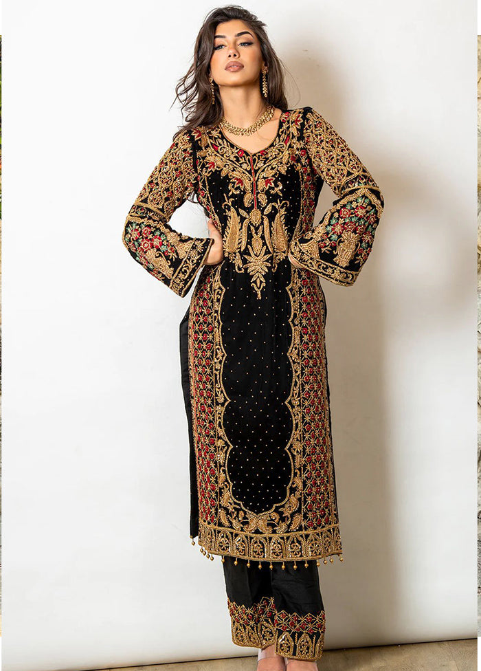 Multicolor Readymade Georgette Indian Dress