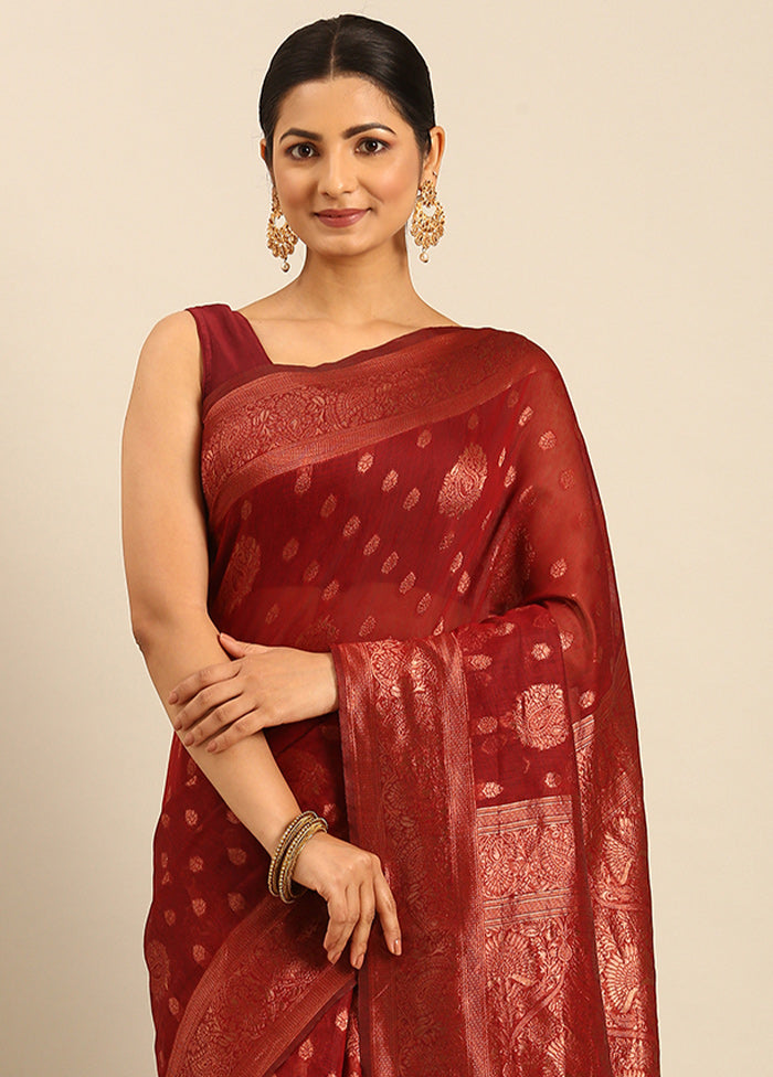 Multicolor Cotton Saree With Blouse Piece