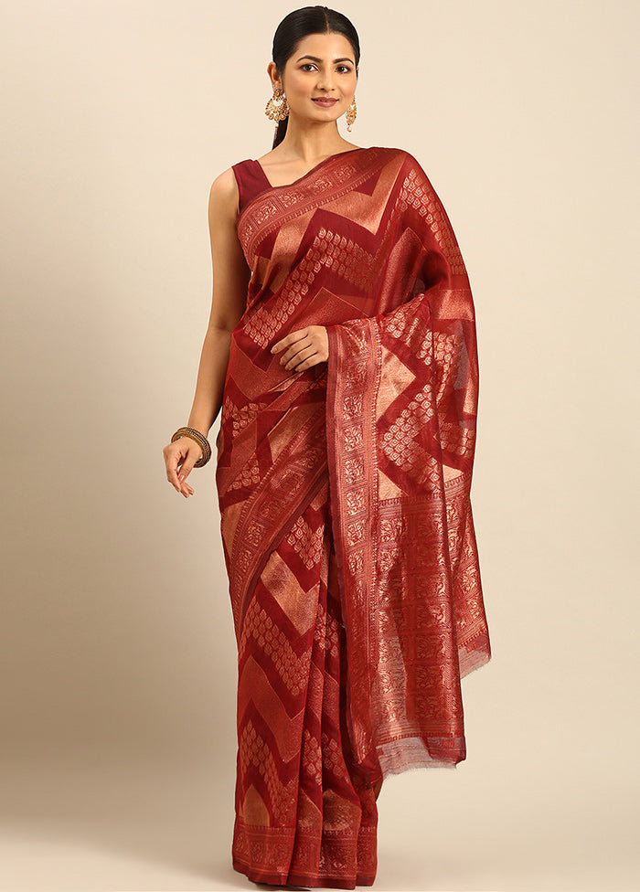 Multicolor Cotton Saree With Blouse Piece