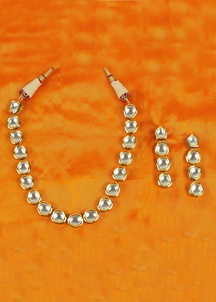 Golden Alloy Jewellery Set