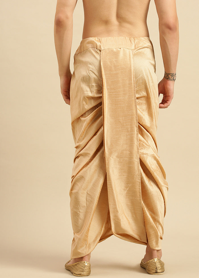 Deep Beige Silk Ethnic Bottom Wear - Indian Silk House Agencies