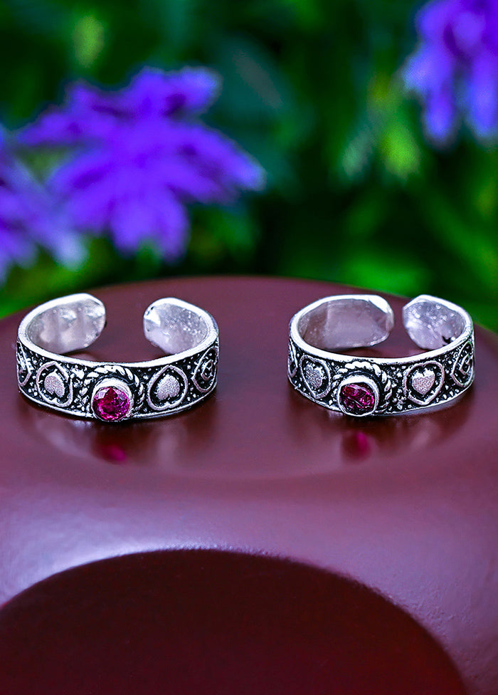 925 Sterling Silver Glossy Toe Rings