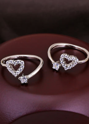 925 Sterling Silver Glossy Toe Rings