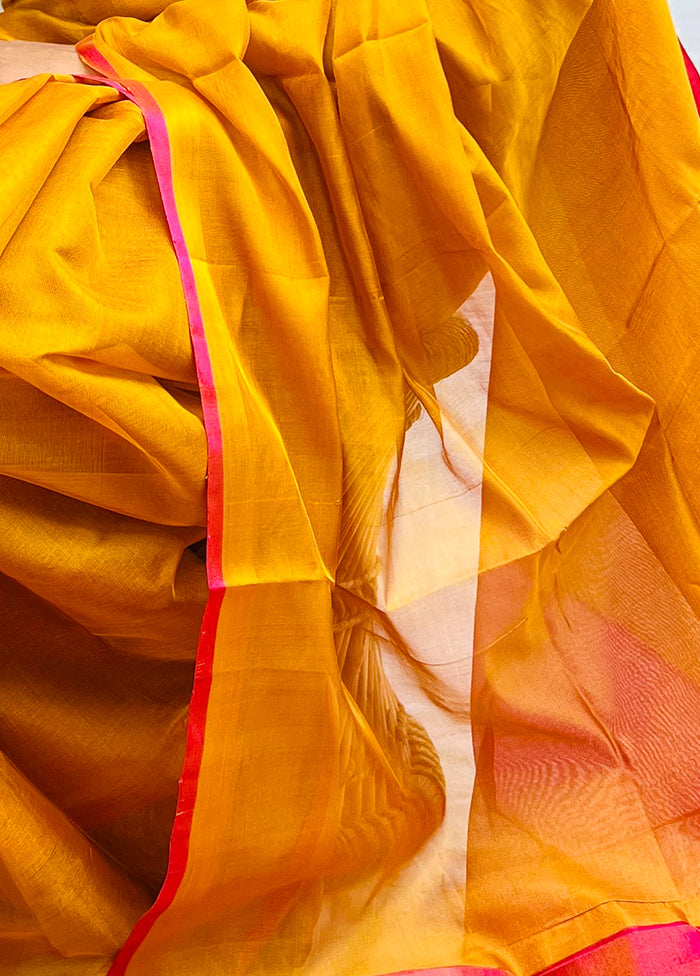 Golden Uppada Tissue Silk Woven Saree With Blouse - Indian Silk House Agencies