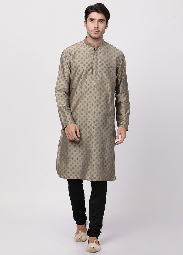 2 Pc Chiku Cotton Kurta Pajama Set VDVAS30062028 - Indian Silk House Agencies