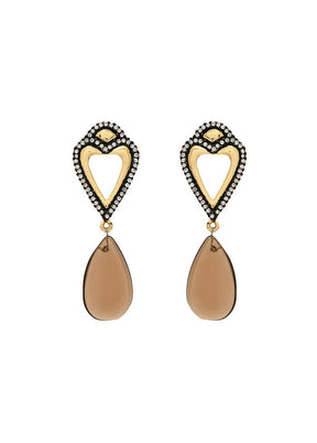 Estelle Elegant Gold Plated Jewellery Choker Necklace Set - Indian Silk House Agencies