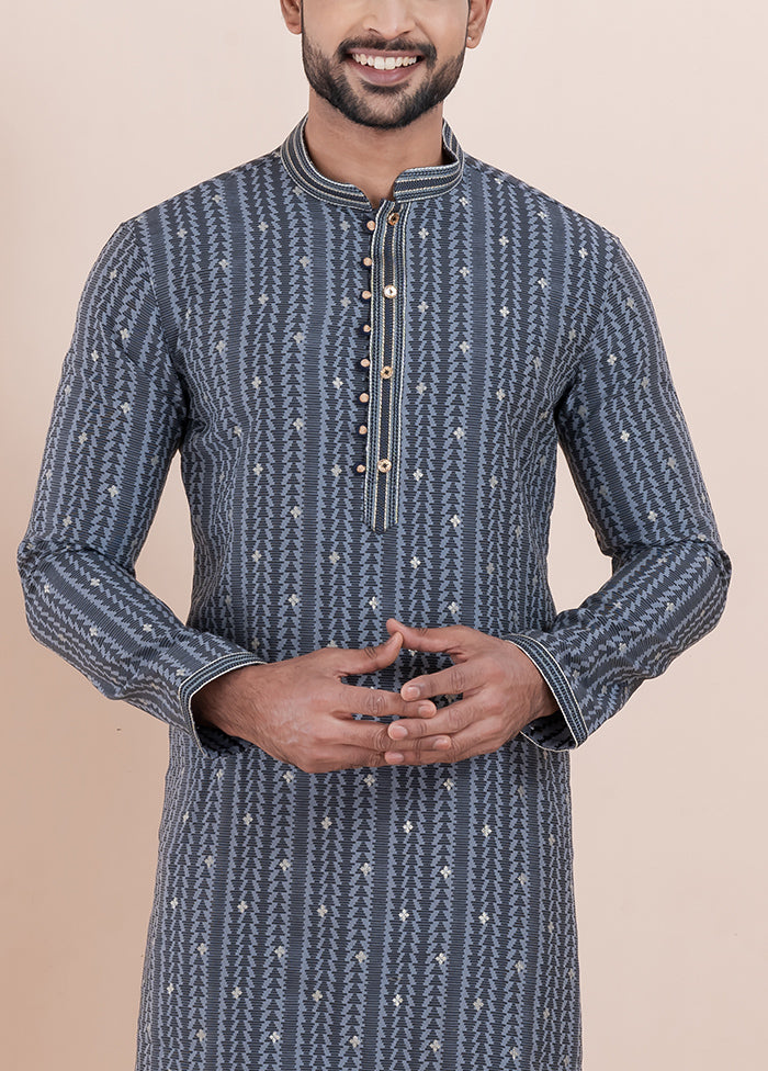 Multicolor Cotton Kurta And Pajama Set