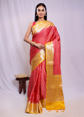 Multicolor Georgette Saree With Blouse Piece - Indian Silk House Agencies