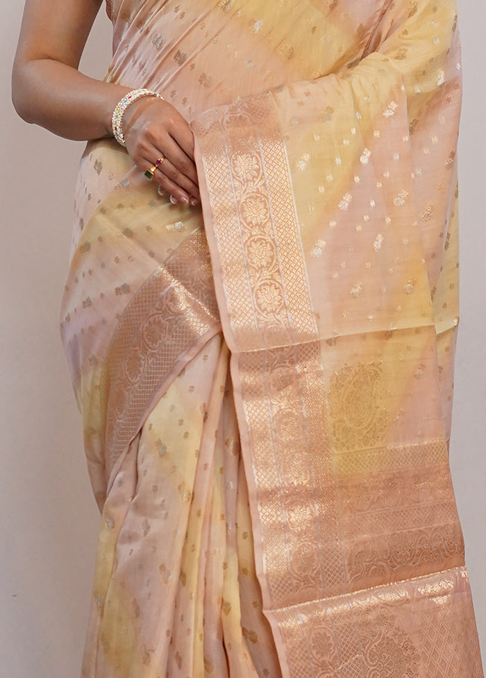 Multicolor Pure Georgette Saree With Blouse Piece - Indian Silk House Agencies