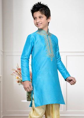 2 Pc Firoza Dupion Silk Ethnic Wear Set - Indian Silk House Agencies
