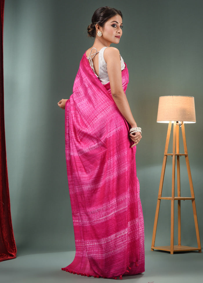 Rani Dupion Pure Silk Saree With Blouse Piece - Indian Silk House Agencies