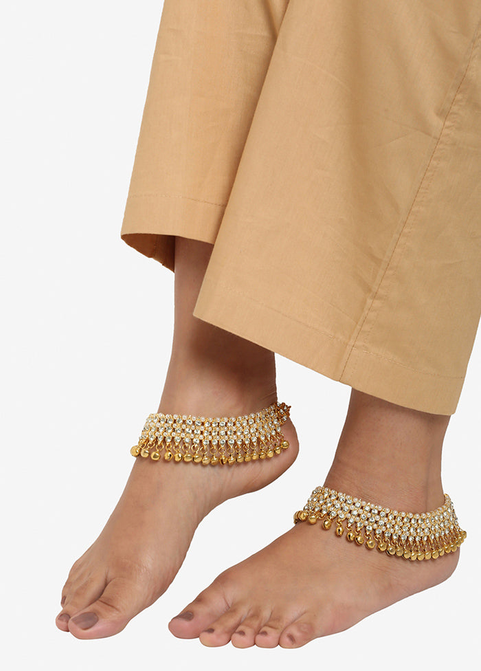 Pair Of Ghungroo Anklets - Indian Silk House Agencies