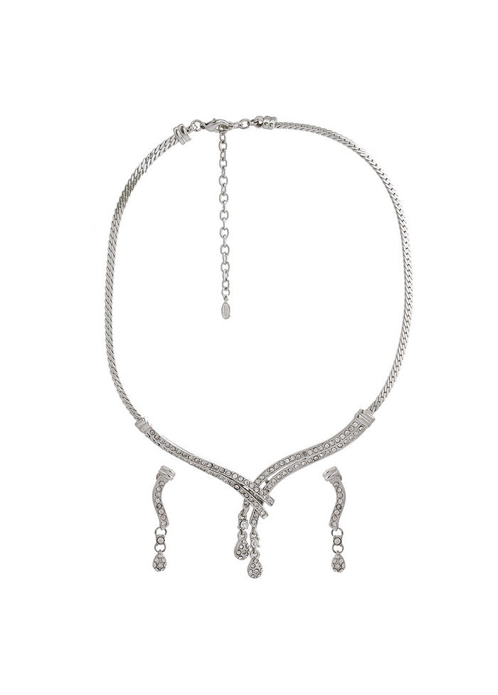 Estelle Estele and Fancy Fashion Jewellery Design Necklace Set for Women - Indian Silk House Agencies